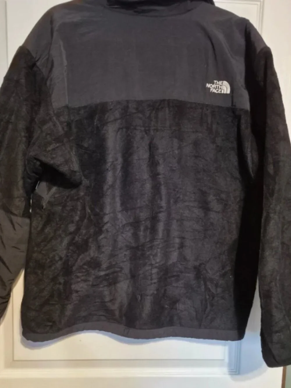 North Face polartec jacket black size large men's